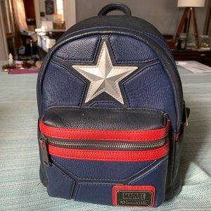 Loungefly Captain America mini backpack